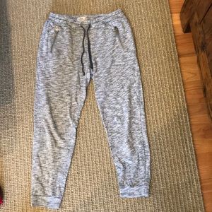 Grey Hollister sweatpants